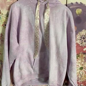 LoveShackFancy XL tie dye hoodie